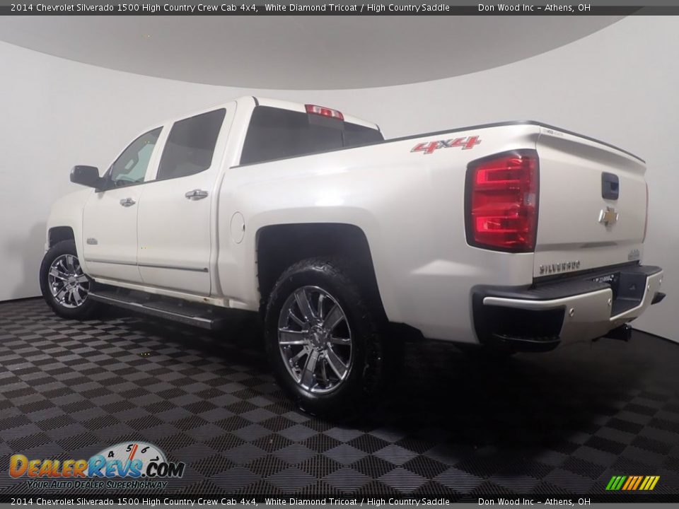 2014 Chevrolet Silverado 1500 High Country Crew Cab 4x4 White Diamond Tricoat / High Country Saddle Photo #12