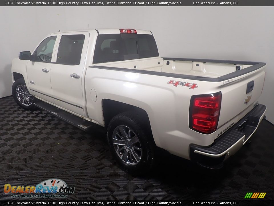 2014 Chevrolet Silverado 1500 High Country Crew Cab 4x4 White Diamond Tricoat / High Country Saddle Photo #13