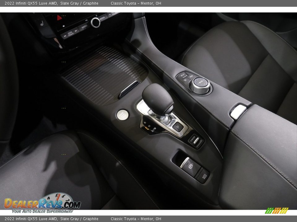 2022 Infiniti QX55 Luxe AWD Shifter Photo #18