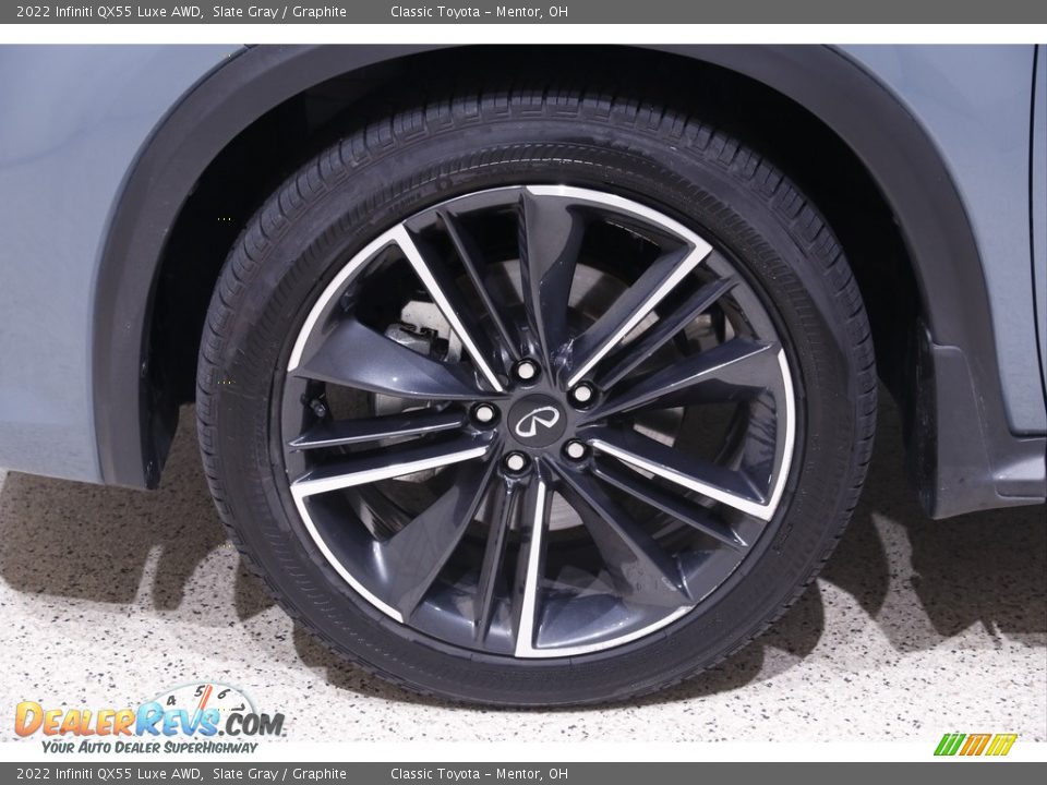 2022 Infiniti QX55 Luxe AWD Wheel Photo #26