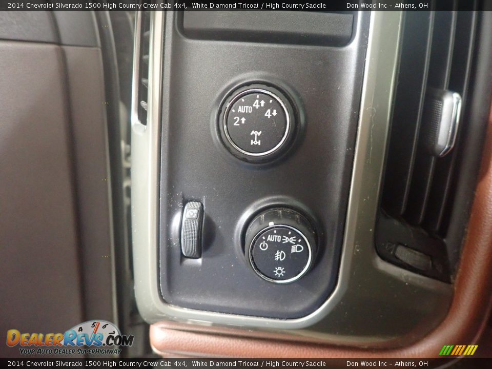 2014 Chevrolet Silverado 1500 High Country Crew Cab 4x4 White Diamond Tricoat / High Country Saddle Photo #31