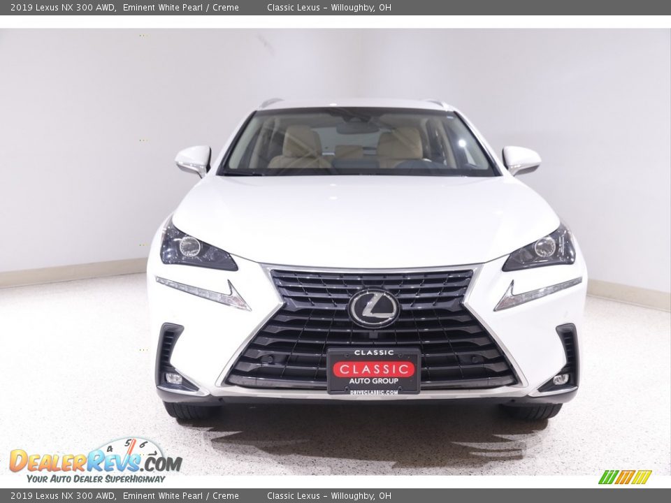 2019 Lexus NX 300 AWD Eminent White Pearl / Creme Photo #2