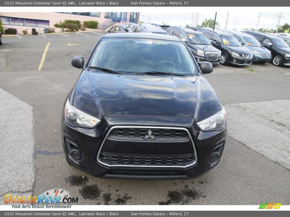 2015 Mitsubishi Outlander Sport ES AWC Labrador Black / Black Photo #2