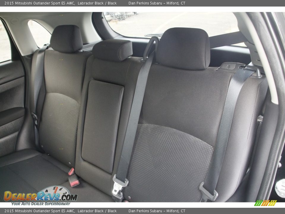 Rear Seat of 2015 Mitsubishi Outlander Sport ES AWC Photo #12