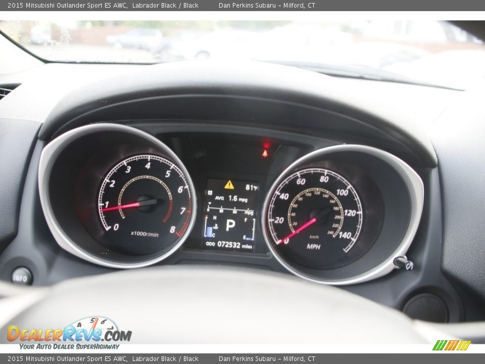 2015 Mitsubishi Outlander Sport ES AWC Gauges Photo #17