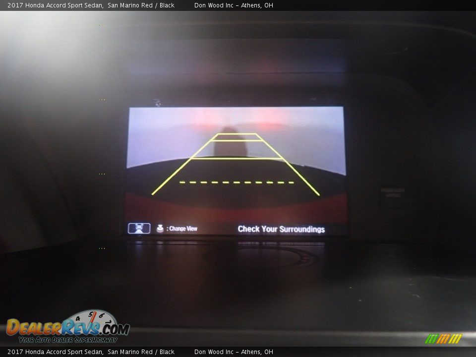 2017 Honda Accord Sport Sedan San Marino Red / Black Photo #2