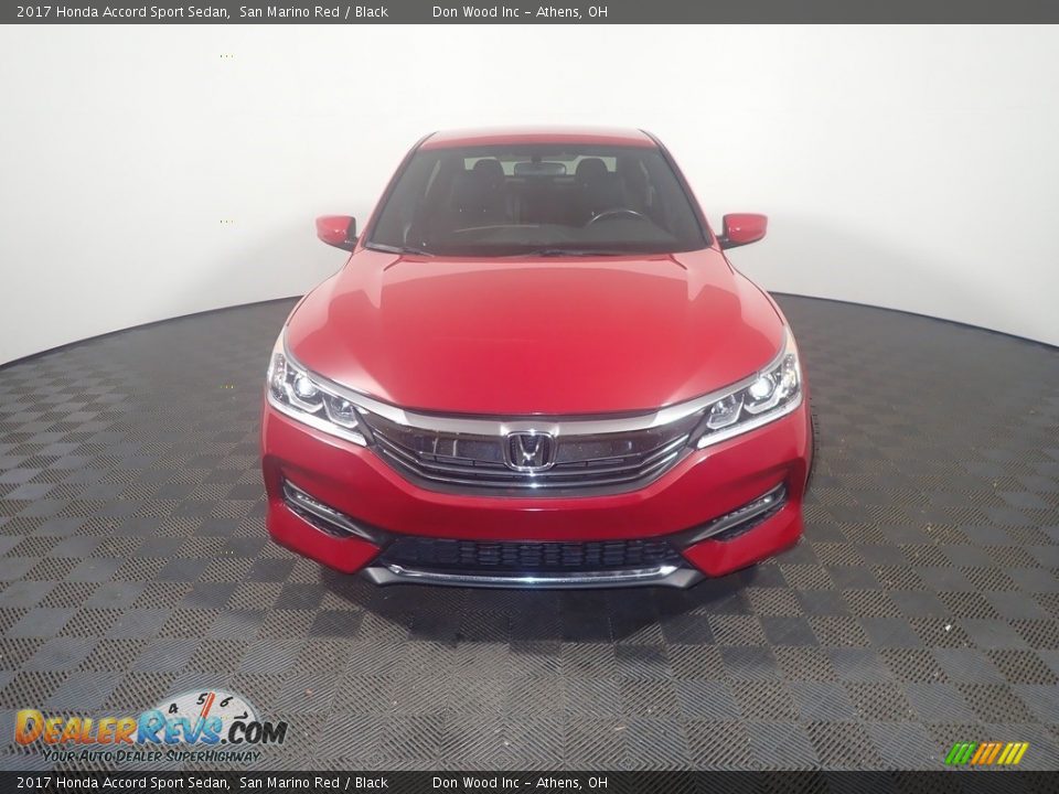 2017 Honda Accord Sport Sedan San Marino Red / Black Photo #5