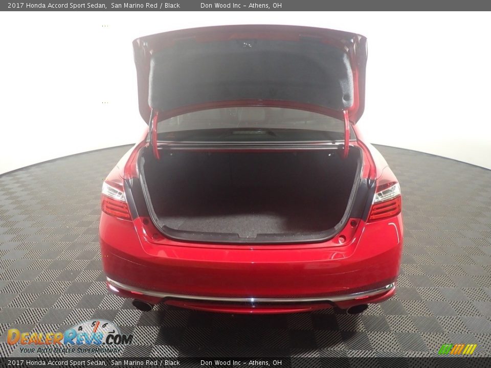 2017 Honda Accord Sport Sedan San Marino Red / Black Photo #14