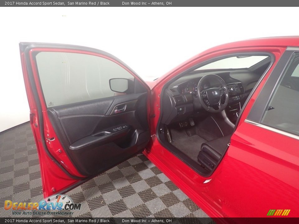 2017 Honda Accord Sport Sedan San Marino Red / Black Photo #20