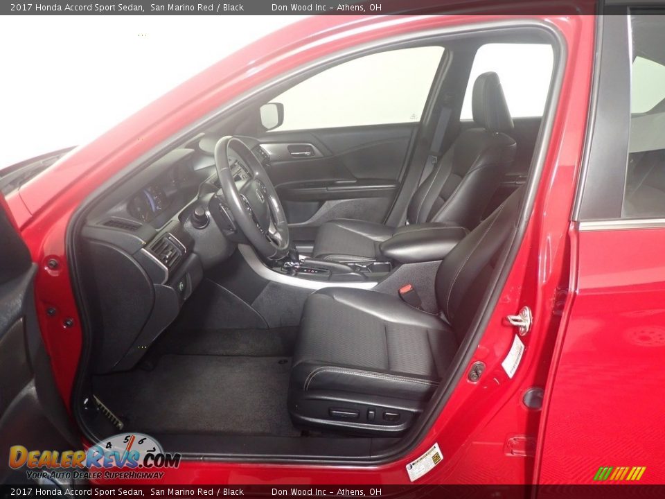 2017 Honda Accord Sport Sedan San Marino Red / Black Photo #22