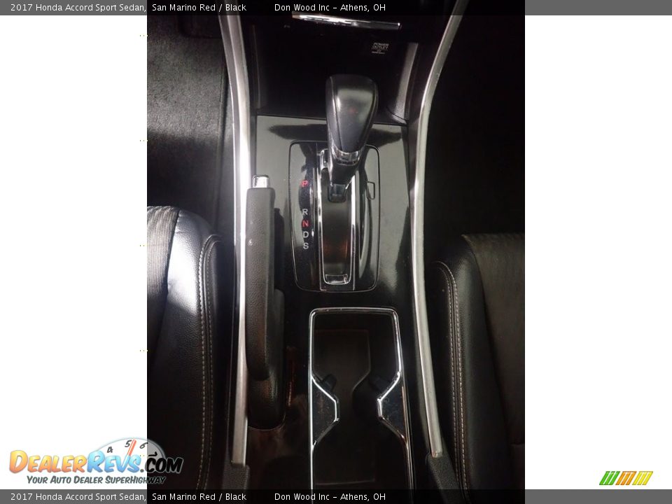 2017 Honda Accord Sport Sedan San Marino Red / Black Photo #32