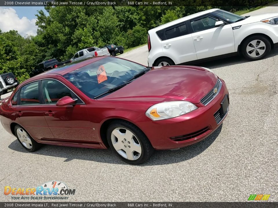 2008 Chevrolet Impala LT Red Jewel Tintcoat / Gray/Ebony Black Photo #1