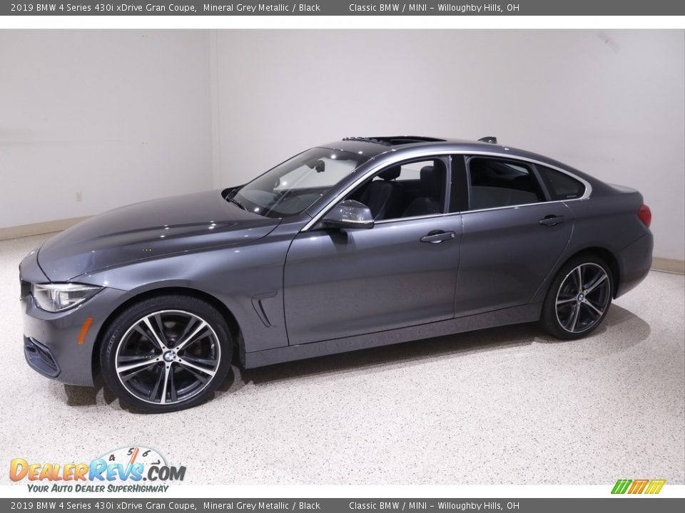 2019 BMW 4 Series 430i xDrive Gran Coupe Mineral Grey Metallic / Black Photo #3