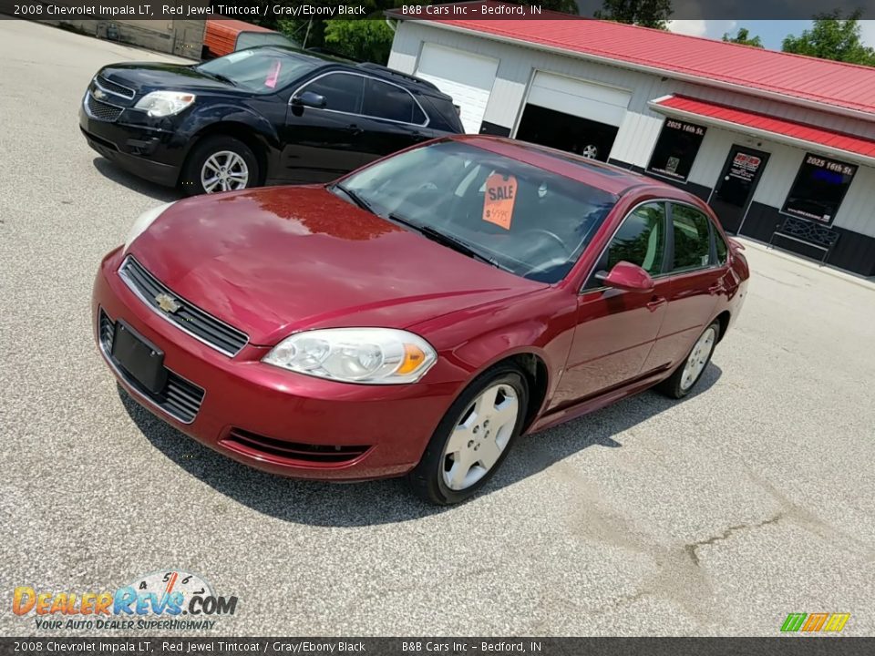 Red Jewel Tintcoat 2008 Chevrolet Impala LT Photo #3