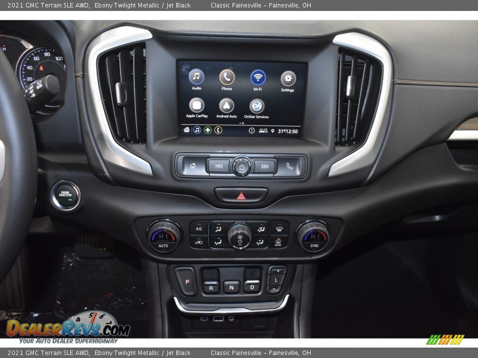 2021 GMC Terrain SLE AWD Ebony Twilight Metallic / Jet Black Photo #11