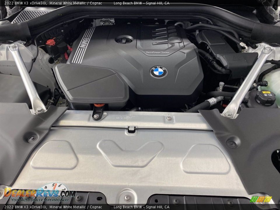 2022 BMW X3 xDrive30i 2.0 Liter TwinPower Turbocharged DOHC 16-Valve Inline 4 Cylinder Engine Photo #9