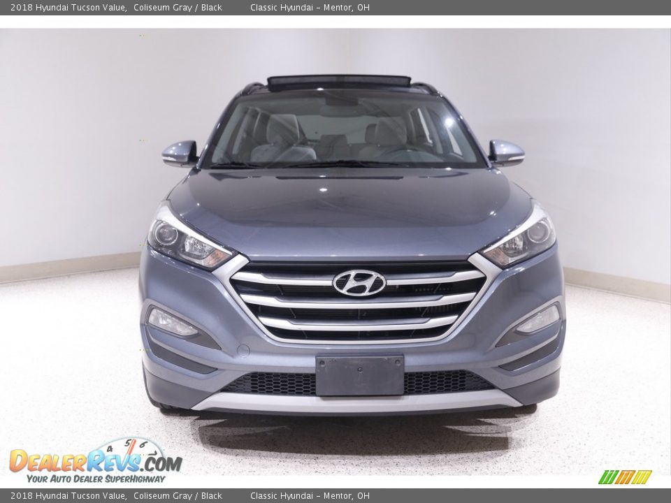 2018 Hyundai Tucson Value Coliseum Gray / Black Photo #2