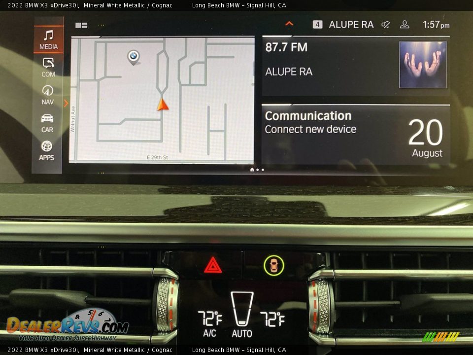 Controls of 2022 BMW X3 xDrive30i Photo #18