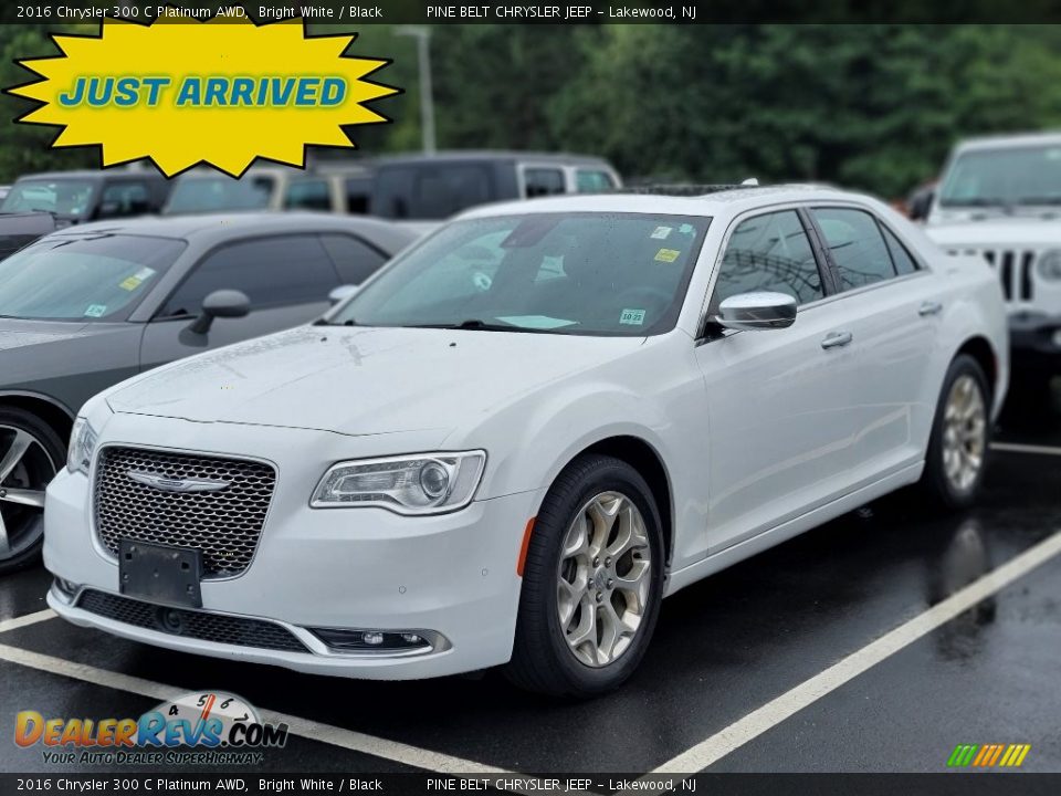 2016 Chrysler 300 C Platinum AWD Bright White / Black Photo #1