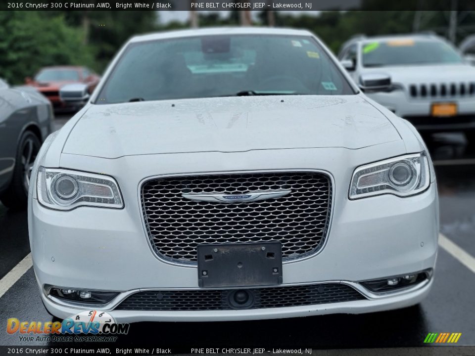 2016 Chrysler 300 C Platinum AWD Bright White / Black Photo #2