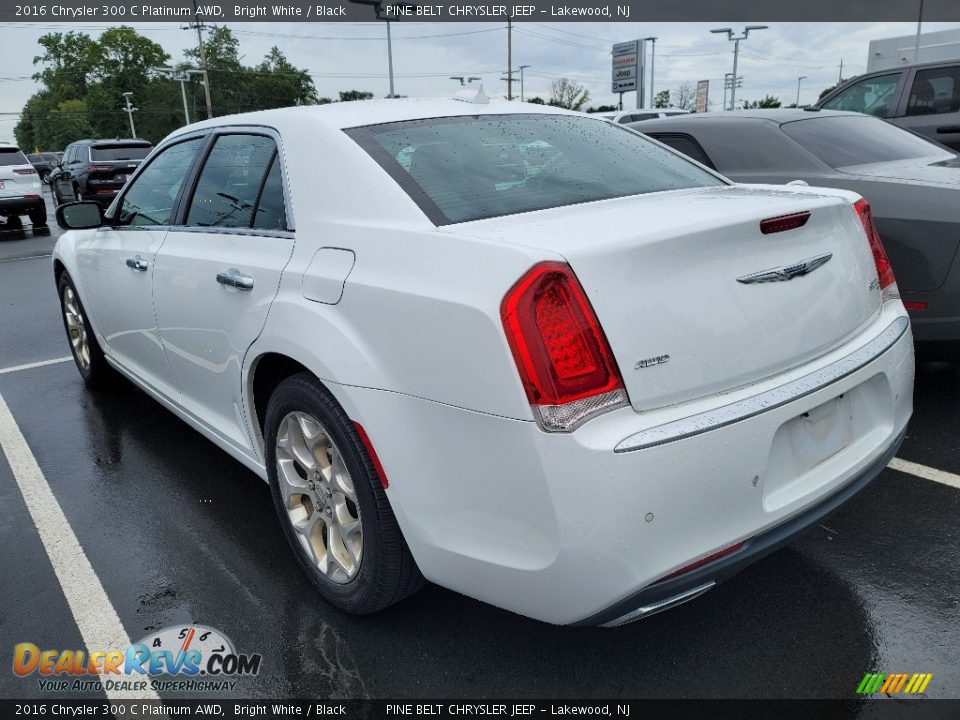 2016 Chrysler 300 C Platinum AWD Bright White / Black Photo #5