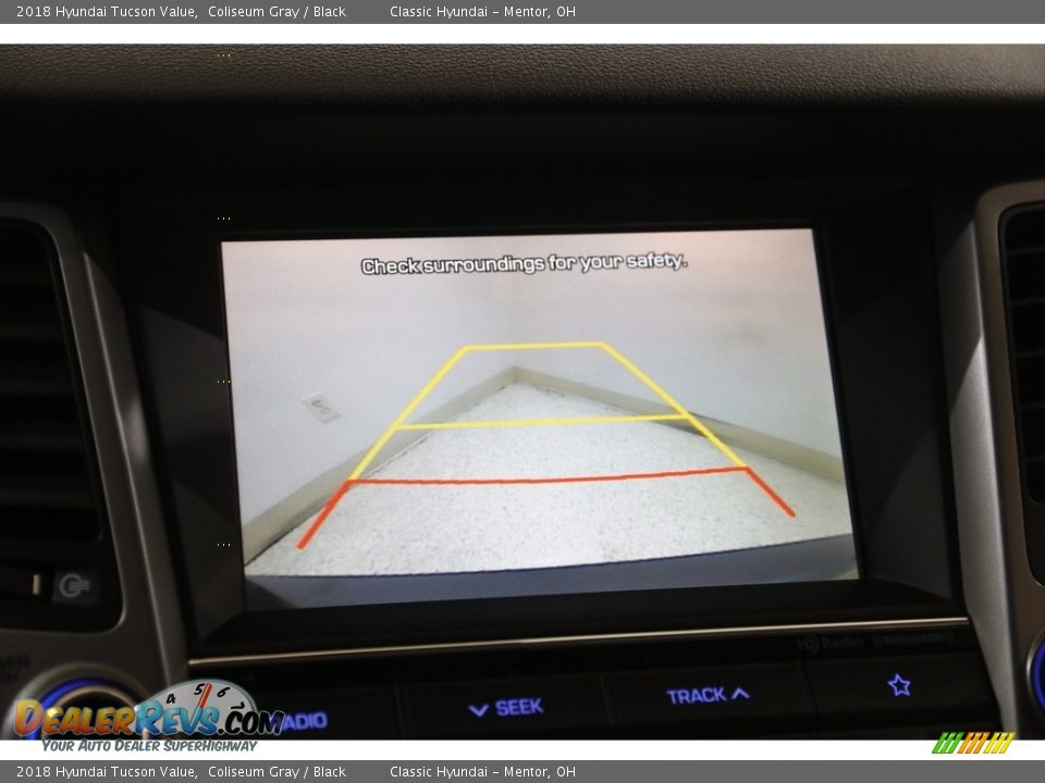 2018 Hyundai Tucson Value Coliseum Gray / Black Photo #11