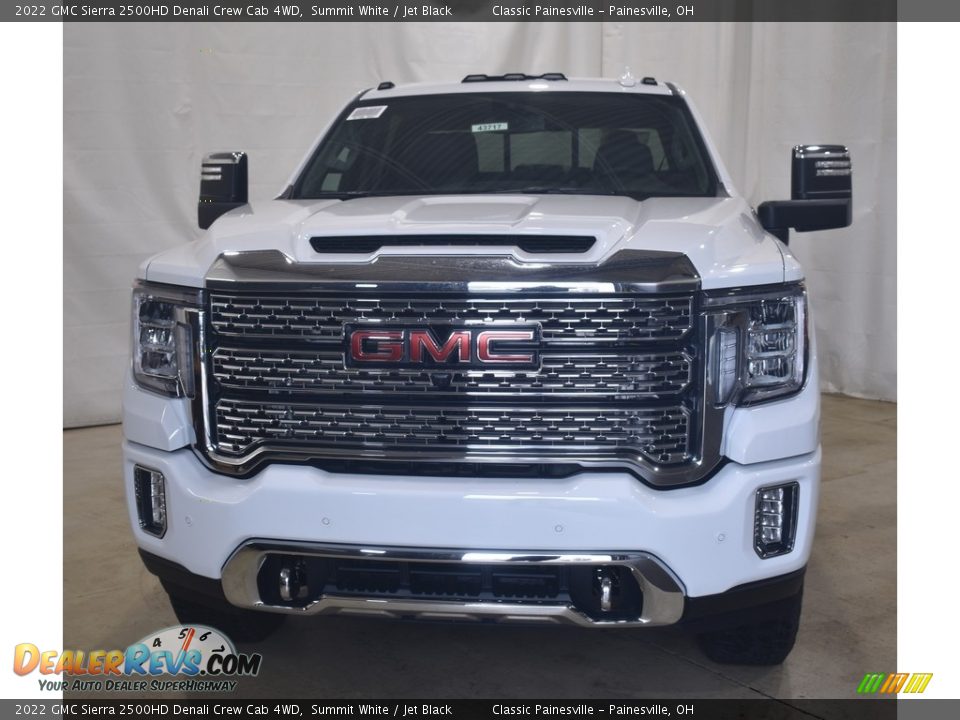 2022 GMC Sierra 2500HD Denali Crew Cab 4WD Summit White / Jet Black Photo #4