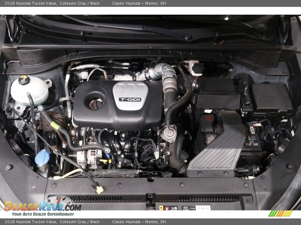 2018 Hyundai Tucson Value Coliseum Gray / Black Photo #19