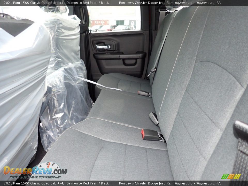 2021 Ram 1500 Classic Quad Cab 4x4 Delmonico Red Pearl / Black Photo #11