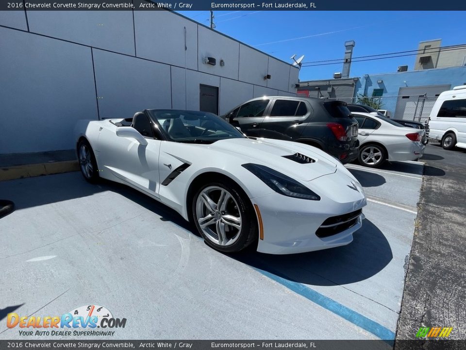 Arctic White 2016 Chevrolet Corvette Stingray Convertible Photo #8