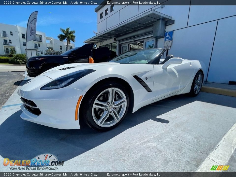 Arctic White 2016 Chevrolet Corvette Stingray Convertible Photo #9
