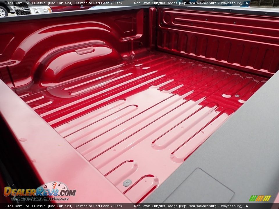 2021 Ram 1500 Classic Quad Cab 4x4 Delmonico Red Pearl / Black Photo #13