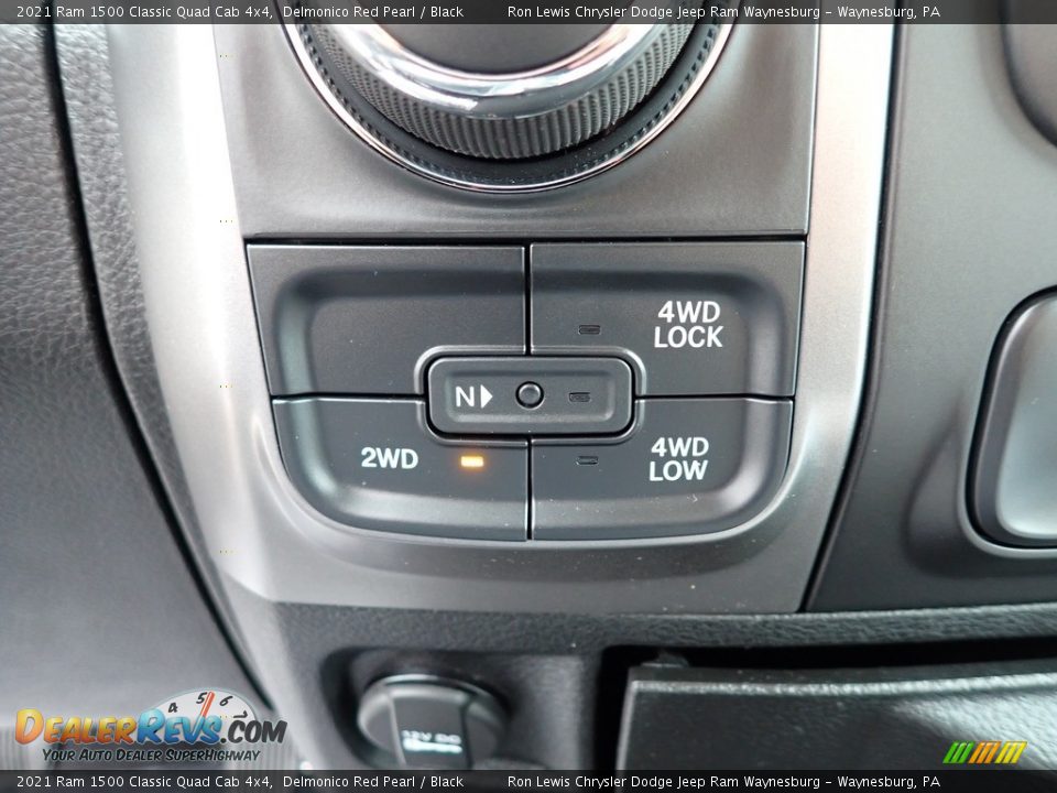 2021 Ram 1500 Classic Quad Cab 4x4 Delmonico Red Pearl / Black Photo #16
