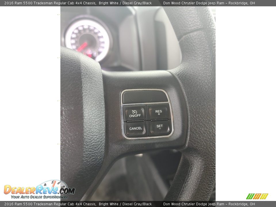 2016 Ram 5500 Tradesman Regular Cab 4x4 Chassis Steering Wheel Photo #20