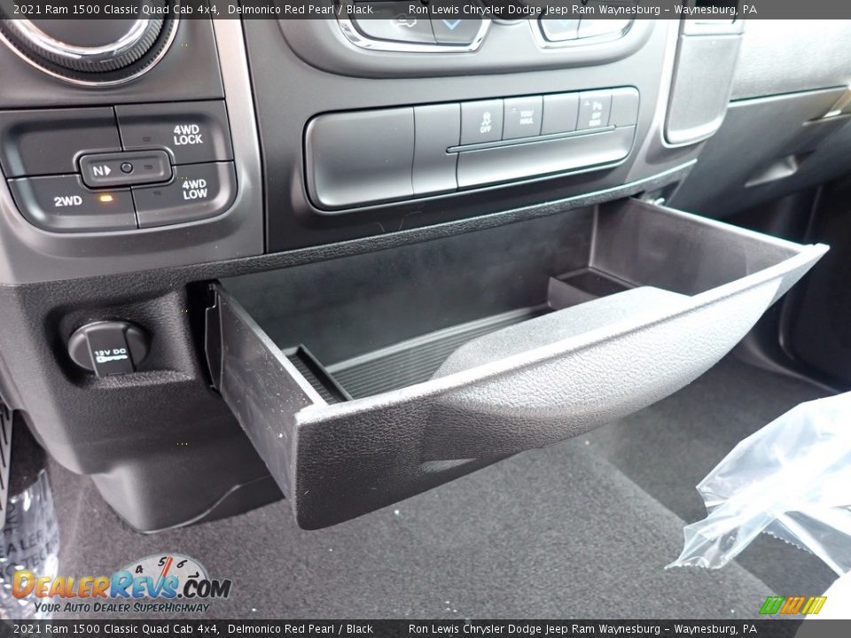 2021 Ram 1500 Classic Quad Cab 4x4 Delmonico Red Pearl / Black Photo #17