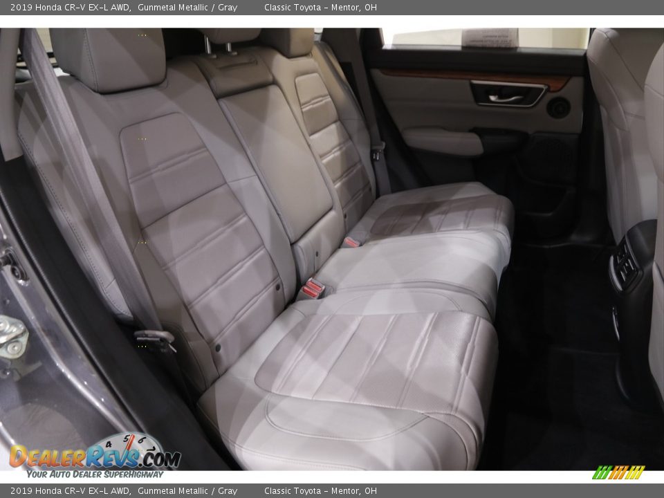 2019 Honda CR-V EX-L AWD Gunmetal Metallic / Gray Photo #17