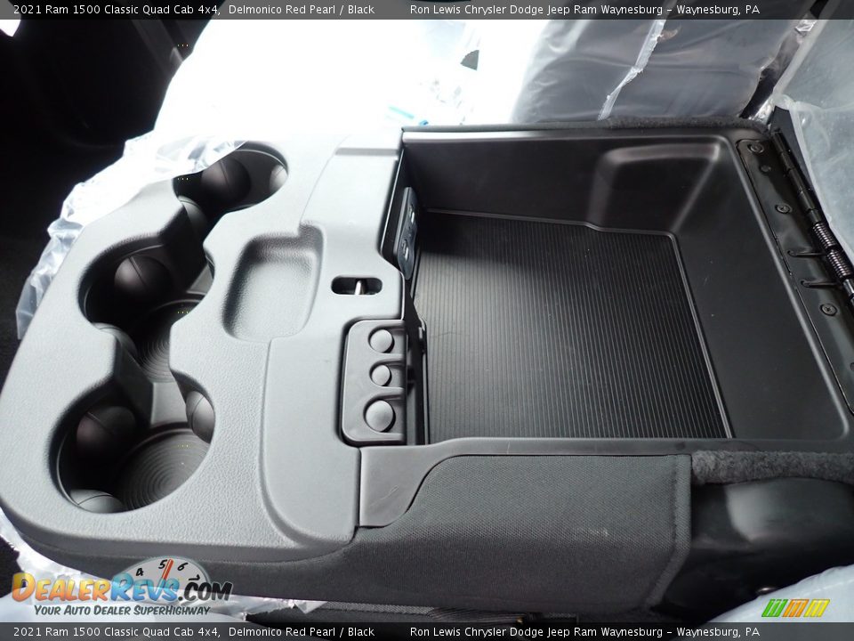 2021 Ram 1500 Classic Quad Cab 4x4 Delmonico Red Pearl / Black Photo #18
