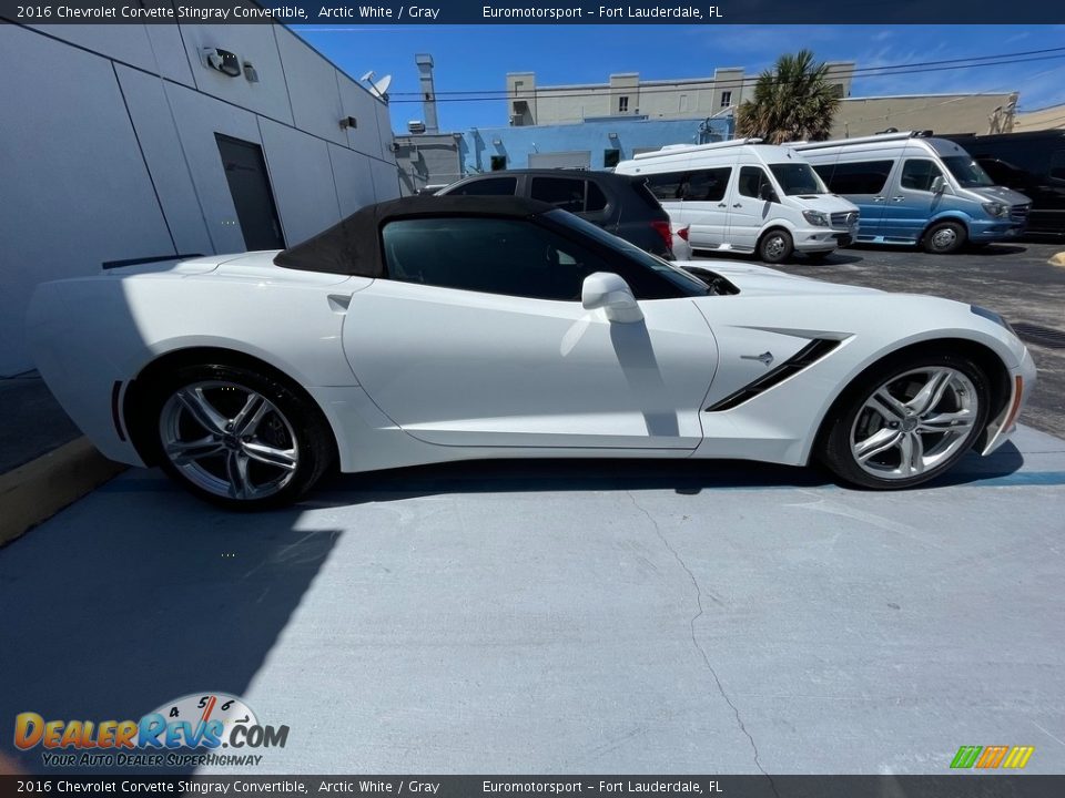 Arctic White 2016 Chevrolet Corvette Stingray Convertible Photo #16
