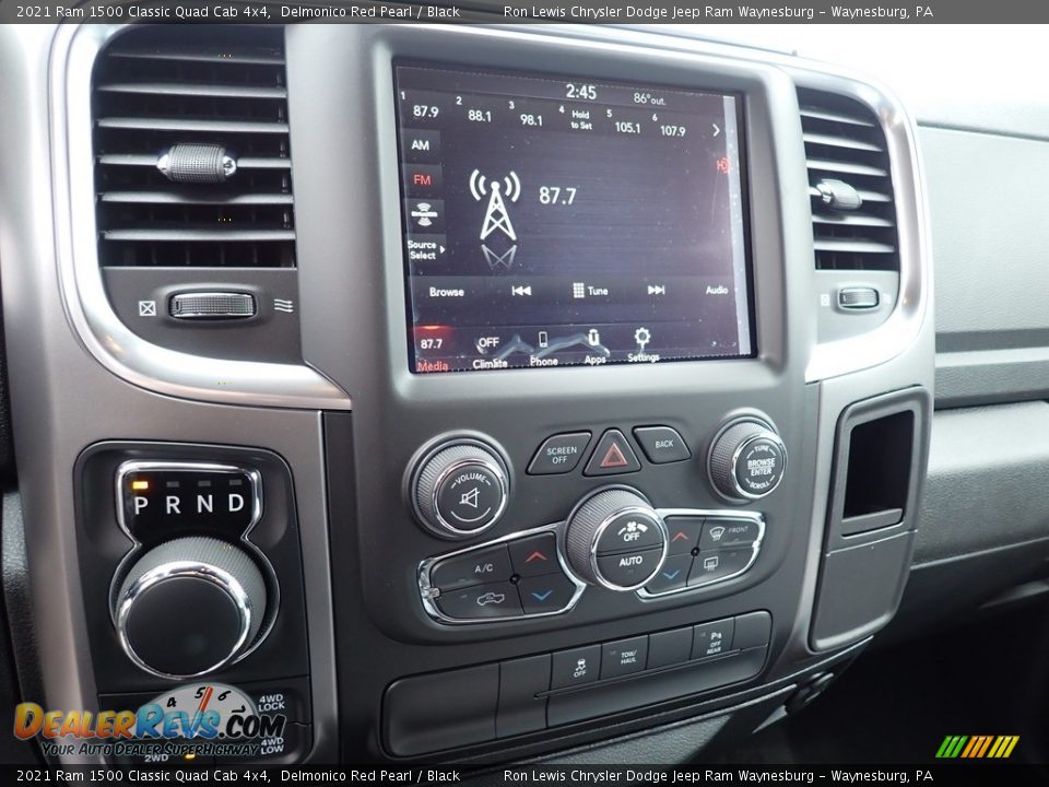 2021 Ram 1500 Classic Quad Cab 4x4 Delmonico Red Pearl / Black Photo #20