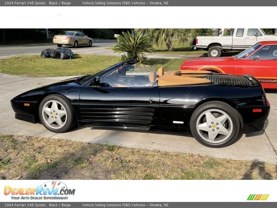 Black 1994 Ferrari 348 Spider Photo #1