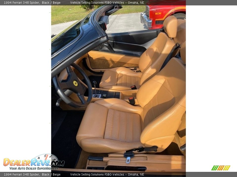 Beige Interior - 1994 Ferrari 348 Spider Photo #4