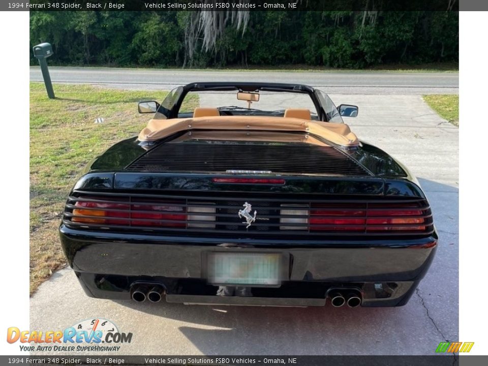 1994 Ferrari 348 Spider Black / Beige Photo #7