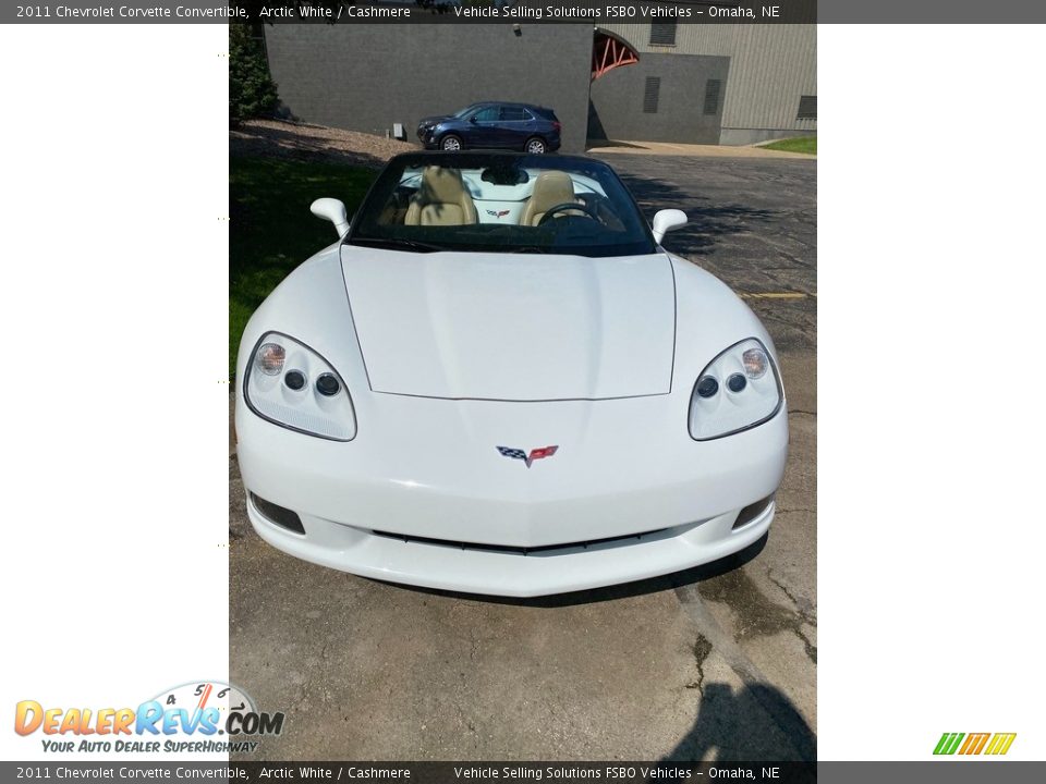 2011 Chevrolet Corvette Convertible Arctic White / Cashmere Photo #11