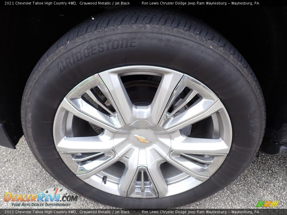 2021 Chevrolet Tahoe High Country 4WD Graywood Metallic / Jet Black Photo #5