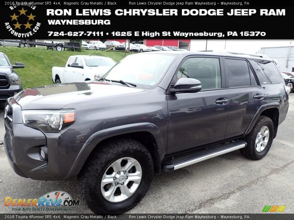 2018 Toyota 4Runner SR5 4x4 Magnetic Gray Metallic / Black Photo #1