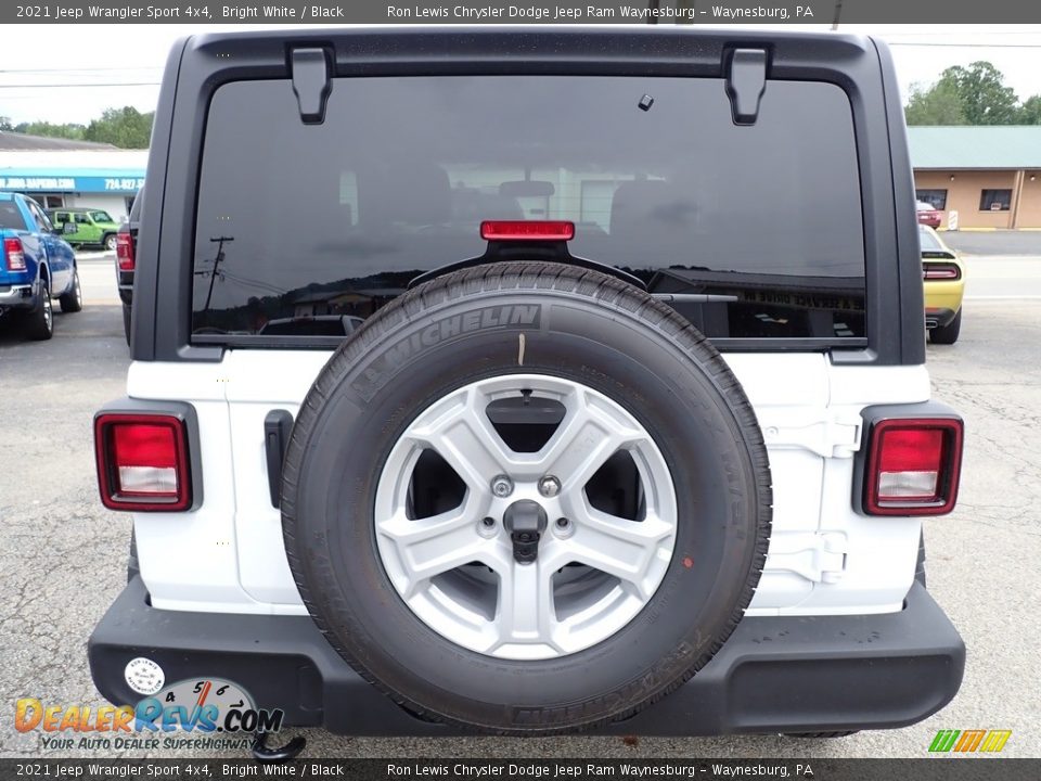 2021 Jeep Wrangler Sport 4x4 Bright White / Black Photo #4