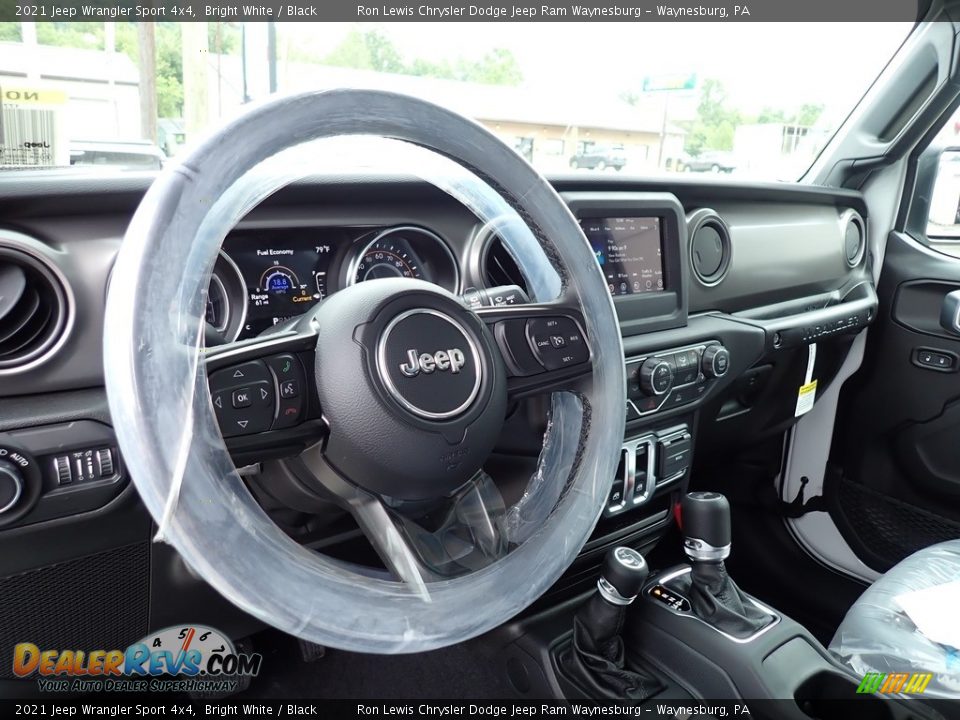 Dashboard of 2021 Jeep Wrangler Sport 4x4 Photo #13