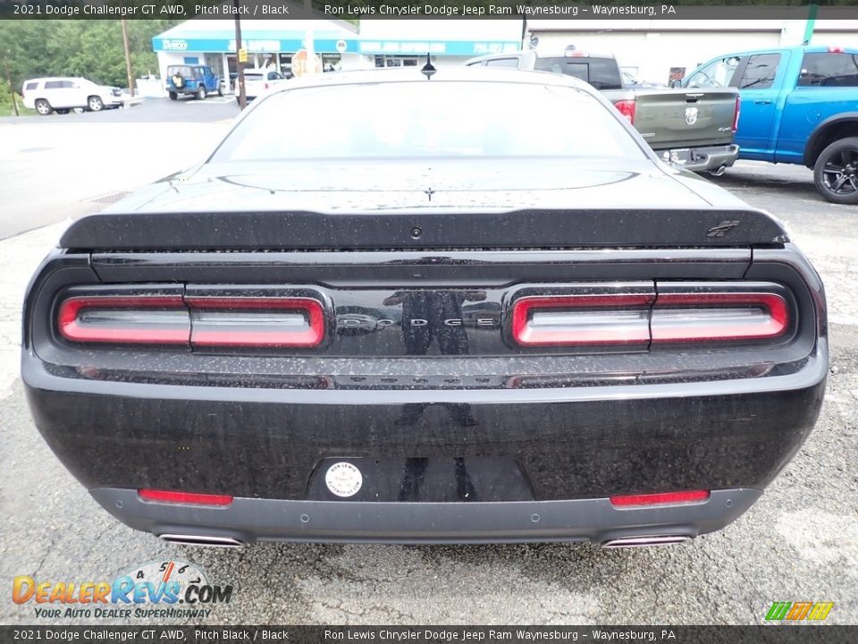 2021 Dodge Challenger GT AWD Pitch Black / Black Photo #4