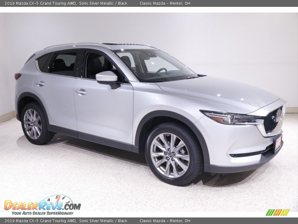 2019 Mazda CX-5 Grand Touring AWD Sonic Silver Metallic / Black Photo #1