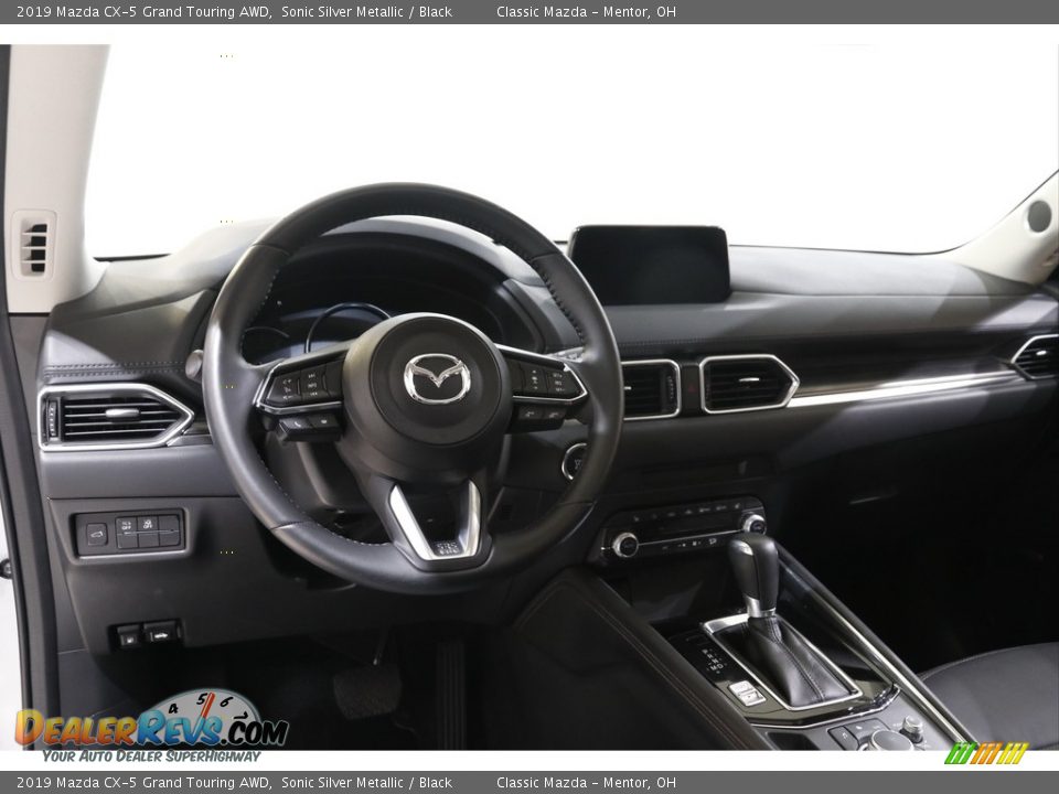 2019 Mazda CX-5 Grand Touring AWD Sonic Silver Metallic / Black Photo #6